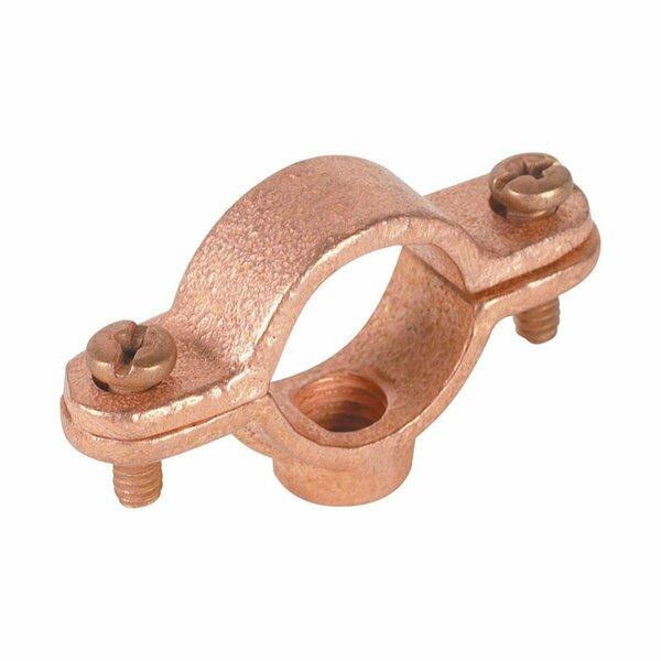 Cool Kitchen 0.37in. Malleable Iron Split Ring Hanger - Copper Plated - 3/8in. CO2737663